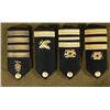 Image 1 : 4 ORIGINAL US NAVY SHOULDER BOARDS ALL DIFFERENT -NICE