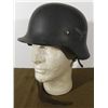 Image 1 : M-40 NAZI LUFTWAFFE SINGLE DECAL COMBAT HELMET-ORIGINAL