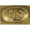 Image 1 : US CIVIL WAR UNION BELT BUCKLE-WELL MADE REPRO