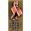 Image 1 : NAZI IRON CROSS-2ND CLASS W/RIBBON-MAGNETIC-RING -55