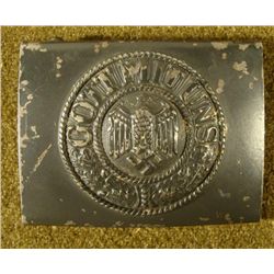 NAZI WEHRMACHT FIELD COMBAT BUCKLE ORIGINAL