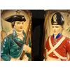 Image 3 : REDCOAT AND MINUTEMAN 1776 MAT PAINTED CERAMIC MUGS