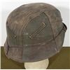 Image 3 : NAZI WEHRMACHT/ARMY M40 CLOTH & WIRE CAMO HELMET
