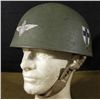 Image 1 : WWII BRITISH ARMY PARATROOPER HELMET-HAND PAINTED ORIG