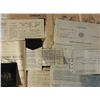 Image 2 : OLD BOX WITH WWII ERA MILITARY CLIPPINGS, ORDERS, PAPER