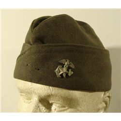 WWII MUSMC MARINE BRIGADIER GENERAL SIDE CAP SIZE 6 7/8