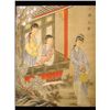 Image 5 : Antique 6 Chinese Paintings in 1 Frame-Women & Poetry