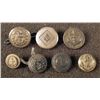 Image 1 : 7 Spanish American War Antique Small Gilt Buttons