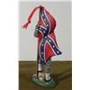 Image 2 : STATUE OF CONFEDERATE/CSA-FLAGBEARER W/CONFEDERATE FLAG