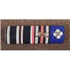 Image 1 : NAZI FOUR RIBBON BAR IRON CROSS WWI-IRON CROSS WWII
