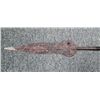 Image 3 : African Large Antique Hunting Throwing Spear 71 In.