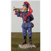 Image 1 : 4 1/2" STATUE OF CIVIL WAR BUGLER-U.S.