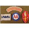 Image 1 : WWII ERA U.S. PATCHES-2ND MARINE DIV-ARMY AIRFORCE RAF