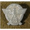 Image 1 : 1942 NAZI POLICE MEMBERSHIP BADGE-EAGLE/SWASTIKA/WREATH