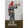 Image 1 : 4 1/2" STATUE OF CONFEDERATE/CSA CIVIL WAR BUGLER