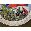 Image 2 : VINTAGE 7" CONFEDERATE/CSA PLATE-FLAG/SOLDIERS