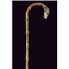 Image 1 : GT0607120026 A walking stick Made of bamboo with bent