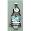 Image 1 : Zuni Multi-Stone Female Pendant