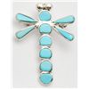 Image 1 : Zuni Turquoise Dragonfly Pendant & Pin