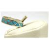 Image 3 : Zuni Turquoise Inlay Sterling Silver Men's Ring - Jim Haloo