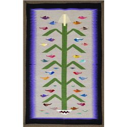 Navajo Multi-Color Tree of Life Rug - Glorilene Harrison