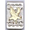 Image 1 : Navajo 12k Gold Fill Over Sterling Silver Bird of Prey Money Clip - Roger Jones