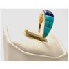 Image 2 : Zuni Multi-Stone 14k Gold Women's Ring