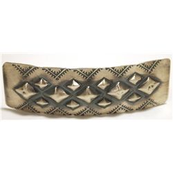 Navajo Sterling Silver Hair Barrette - Tim Yazzie