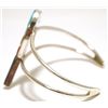 Image 3 : Zuni Multi-Stone Inlay Macaw Sterling Silver Cuff Bracelet - Ernie Ohmsatte