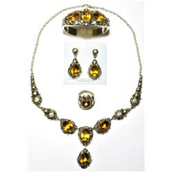 Navajo Citrine 4-Piece Set - Clem Nalwood