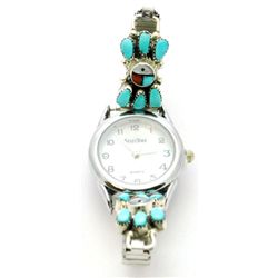 Zuni Multi-Stone Sun Design Women's Watch - E.A.