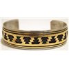 Navajo 12k Gold Fill over Sterling Silver Cuff Bracelet - Tommy Singer