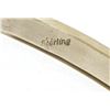 Image 4 : Zuni Turquoise Inlay Sterling Silver Cuff Bracelet - Glennetta Luna
