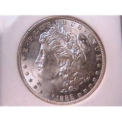 1888-S Morgan Dollar Ch MS64 NGC Scarce Date