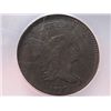 1797 Half Cent AU Environmental Damage NCS. Est Value PCGS $100