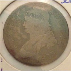 1825 CAPPED BUST HALF DOLLAR