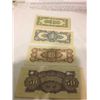 Image 2 : Set of 4 Mint Unc.  Japanese Govt. Centavo's, Phillipines Occupation WWII. 1,5, 10, 50 Cetavo's