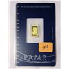 Image 1 : Pamp Suisse 1 gram .9999 Fine Gold