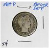 1914-D Barber Liberty Head Quarter