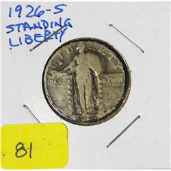 1926-S Standing Liberty Quarter