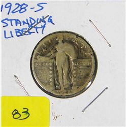 1928-S Standing Liberty Quarter