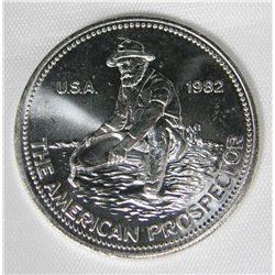 1982 Engelhard American Prospector 1 Troy Ounce .999 Silver