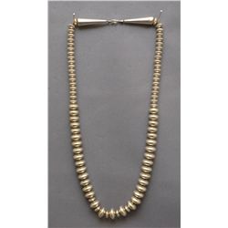 NAVAJO SILVER NECKLACE