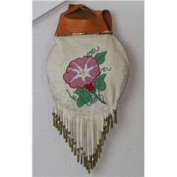 Crow Indian Beaded Pouch