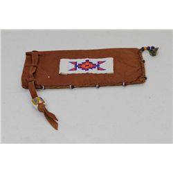 Hand Made Beaded Native American Pouch