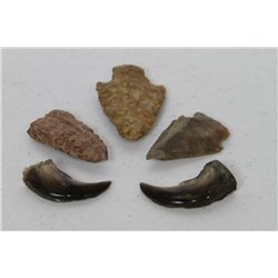 Arrowheads and Bear Claws