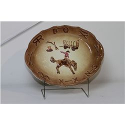 Western Cowboy Brands Serving Platter