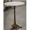Image 4 : Antique Marble Top Cast Iron Parlor Table