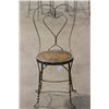 Image 5 : Wrought Iron Ice Cream Parlor Chairs