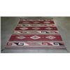 Image 1 : "Diamante Rojo" Navajo Kilim Rug